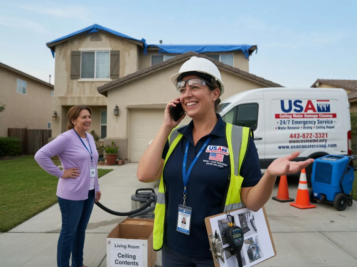 Ceiling Water Damage Restoration Welda, KS FAQs